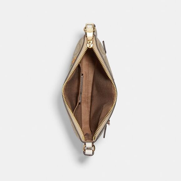 Mini Rowan File Bag In Signature Canvas With Nostalgic Ditsy Print - Picture 3 of 6